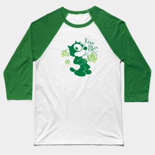 FELIX KISS ME I'M IRISH Baseball T-Shirt